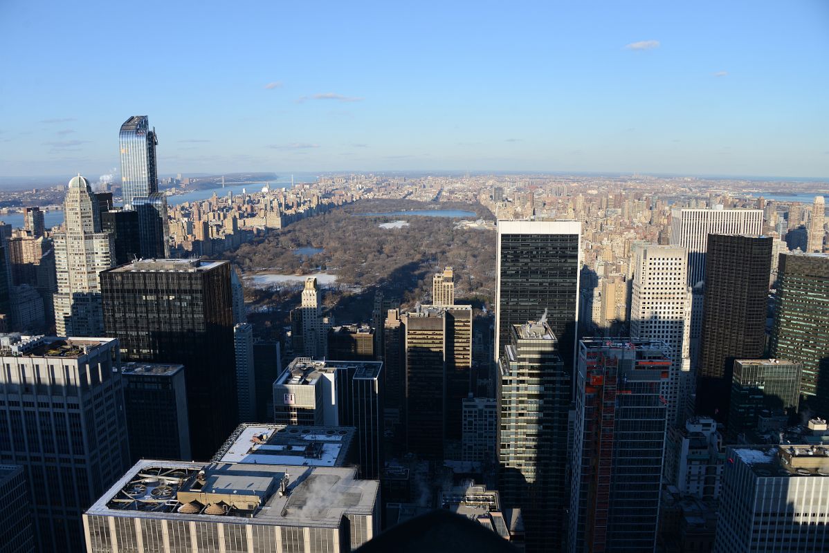 New York City Top Of The Rock 07A North CitySpire Center, One57, Central Park, Solow Building, Trump Tower